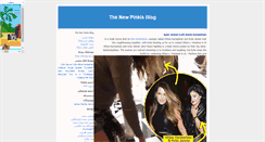 Desktop Screenshot of newpinkis.javanblog.ir